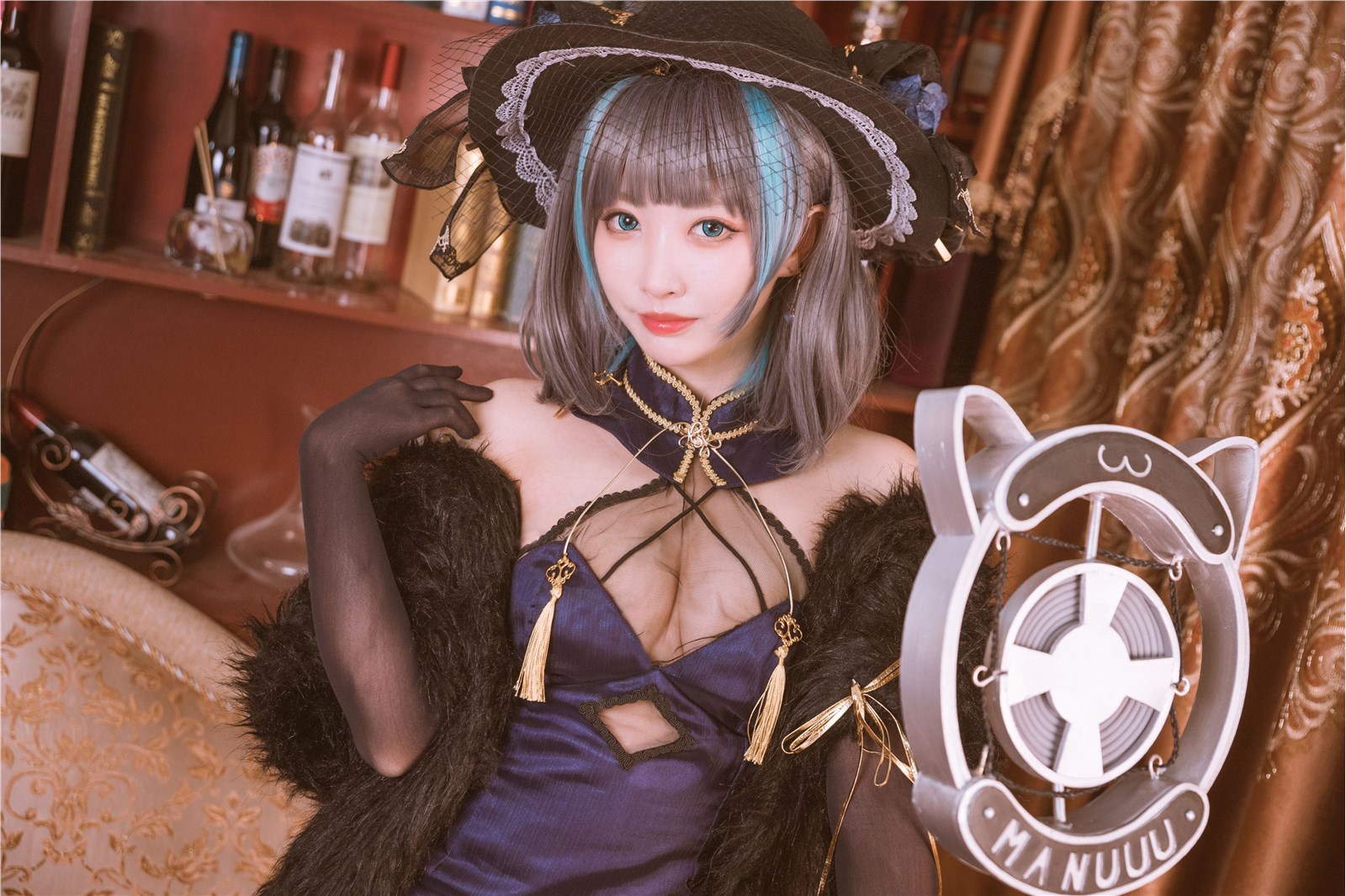 Ourei Miyamoto -- Cheshire Cheongsam music Reoui CaitSith(18)